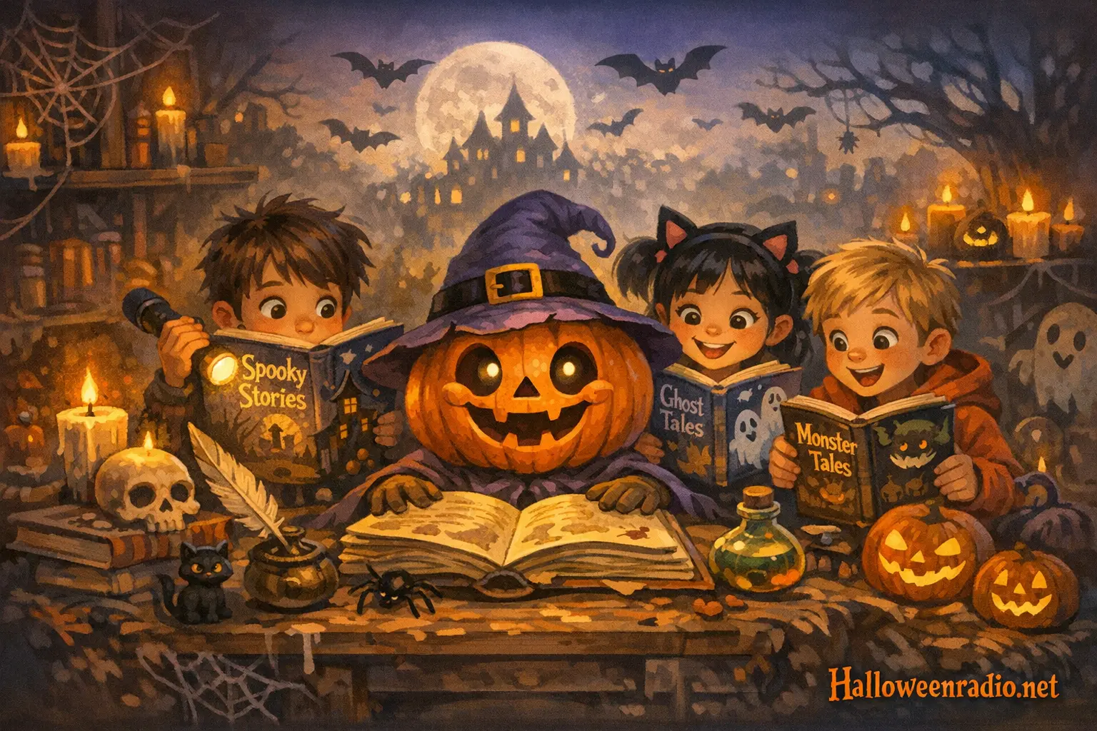 Spooky books for kids who want chills without nightmares