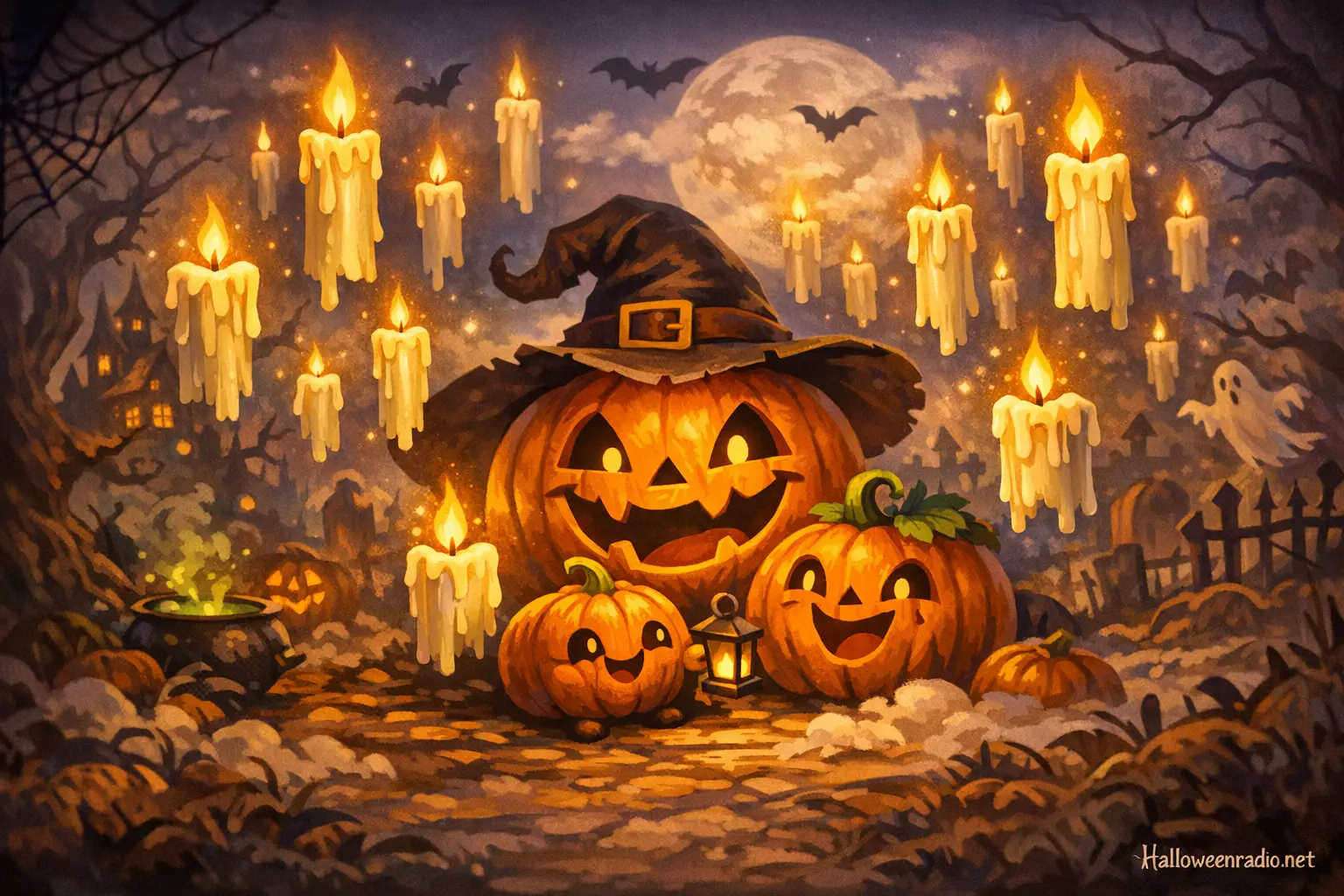 How to make spooky floating candles like in Halloween