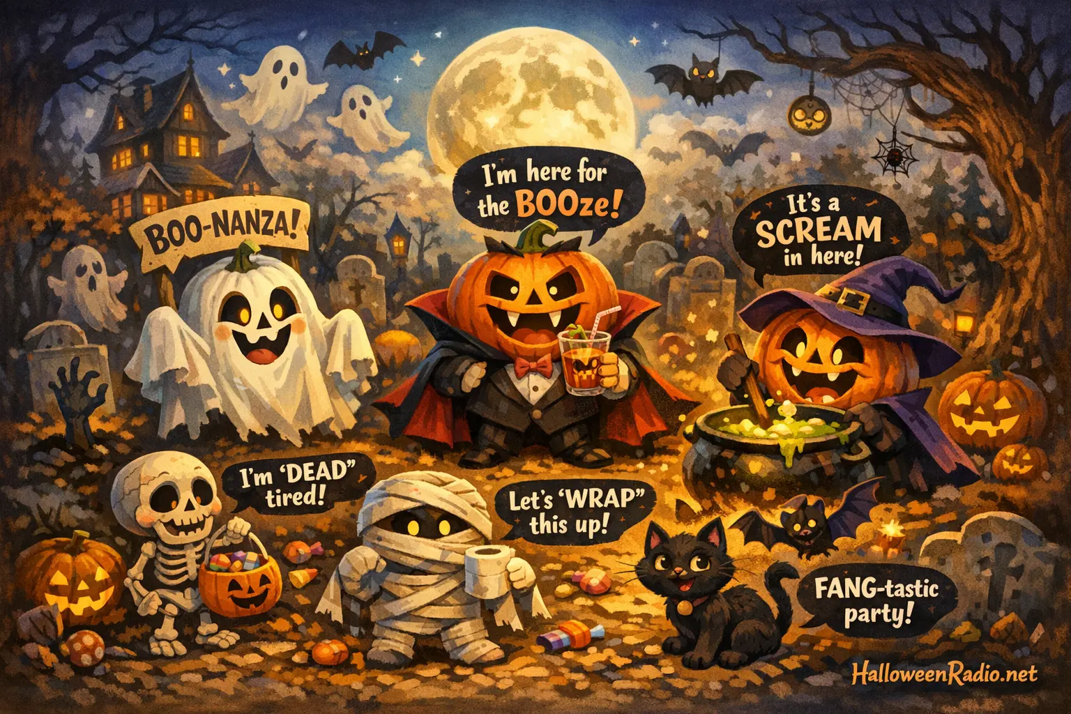 Best Halloween puns, jokes, and captions for social media